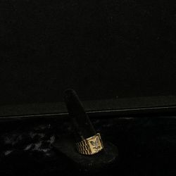 Gold Eagle Ring