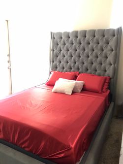 Upholstered Bedframe only