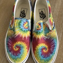 Vans Slip On Tye Dye Size Mens 6.5