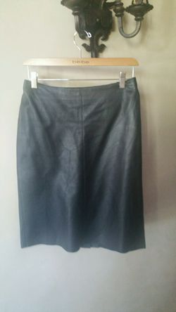 Bebe Pearl leather pencil skirt size 4