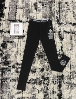Black Chrome Hearts Leggings Brand New Never Worn with Tags