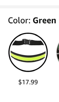 LED Running Waist Belt -NEW