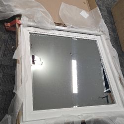 White Large Mirror Brand New 