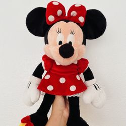 Minnie Mouse Plush  ♥️ Red – Medium 18in  🎁🎄✨🎅🏻