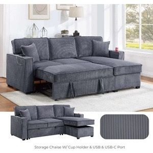 SECTIONAL SOFA BED ON SALE $799