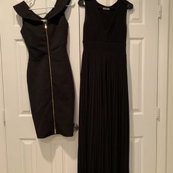 Calvin Klein Black Formal Dresses