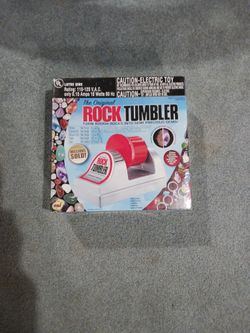 The Original Rock Tumbler With Semi Precious Stones.