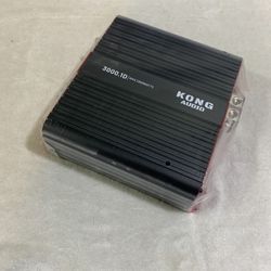 Brand New Kong Audio 3000w Rms Full Range Mono Amplifier $230 Each 