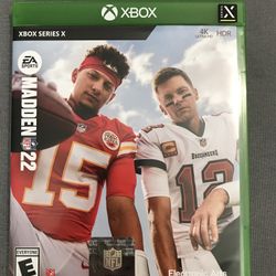Brand New Xbox X Madden 2022