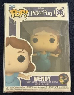 Funko Pop! Disney Peter Pan Wendy #1345 70th Anniversary w/ Protector