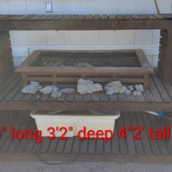 Wooden Sturdy Indoor/Outdoor Water Fountain Display