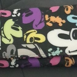 Disney Parks Authentic Mickey Mouse Trifold Wallet Pop Art Colorful
