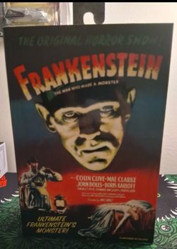 NECA ULTIMATE FRANKENSTEIN'S MONSTER Action Figure Color Ver. Boris Karloff