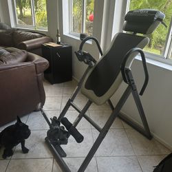 Innova Inversion Table with Adjustable Headrest, Reversible Ankle Holders, and 300 lb Weight Capacity