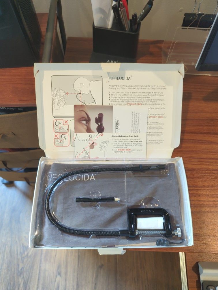 Neolucida camera lucida drawing aid for sale in cortland ny offerup