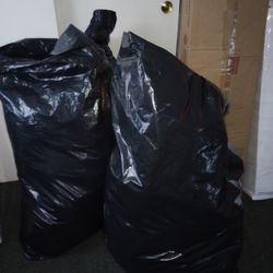 Two Lawn Size Trash Bags FULL of Women's Clothing (80s, 90s, & 00s) All Sizes And Styles