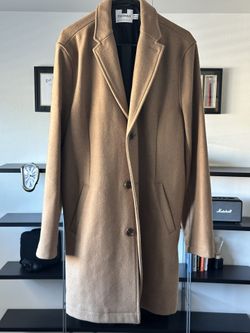TOPMAN Camel Overcoat (Men’s - L)