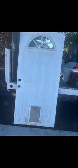 Metal door