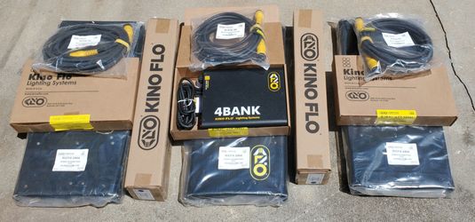 (3) Kino Flo 2ft 4Bank systems