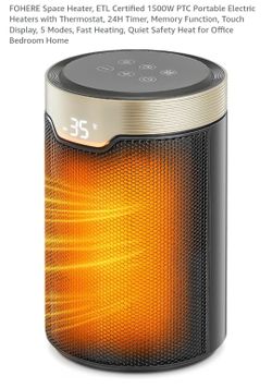 Small space heater NEW