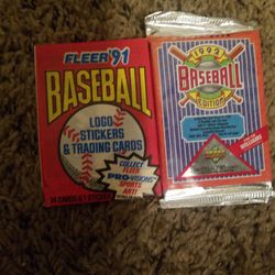 Baseball cards Random Brand And Years Packs  Only !$4.00 EACH PACK Please Thanks!!