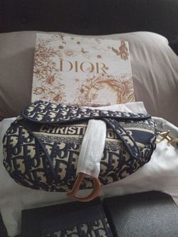 Christian Dior Oblique Saddle Bag