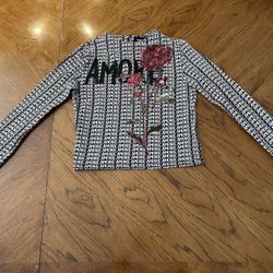 “Amore” Shirt by Desigual (See Description about Size) - Like New