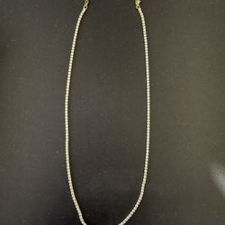 Gold Chain- Tennis- 20in