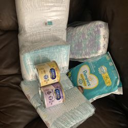 New Enfamil And Diapers Size1,2,5