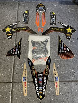Rockstar Energy Graphics Full Kit 13-16 KTM