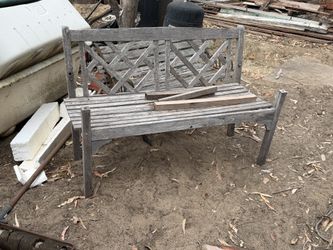 Free Teak Bench