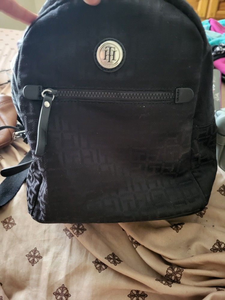 Tommy Hilfiger Mini Black Backpack