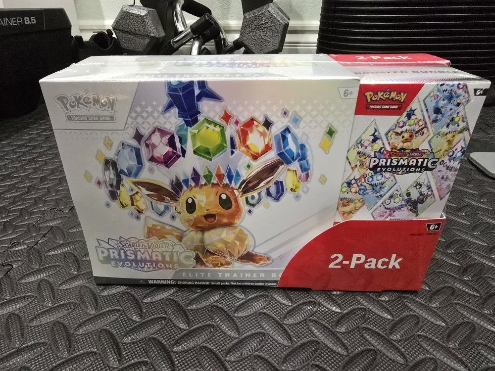 Costco Prismatic Bundle etb + booster Bundle