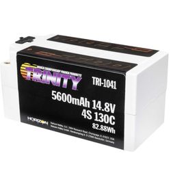 New Trinity 5500mAh 4S 130C 14.8v LiPo 82.88Wh Battery w/5mm Bullets TRI-1041