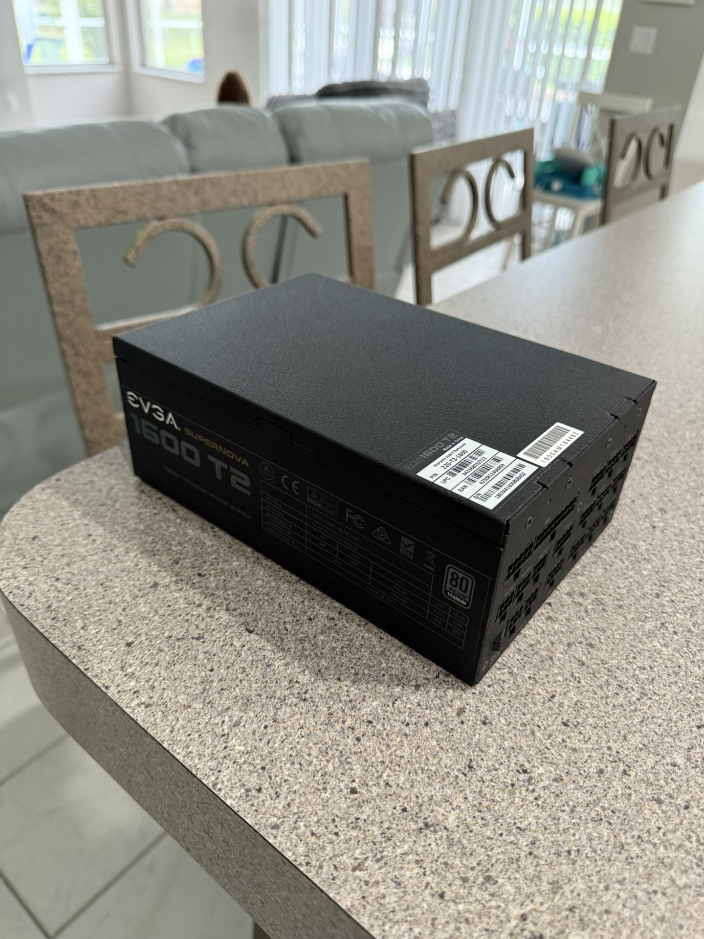 EVGA Supernova 1600W T2 80 Plus Titanium (No Cables)