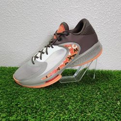 NIKE ZOOM FREAK 4 LETTER BROS MEN'S SIZE 12  IRONSTONE/ORANGE