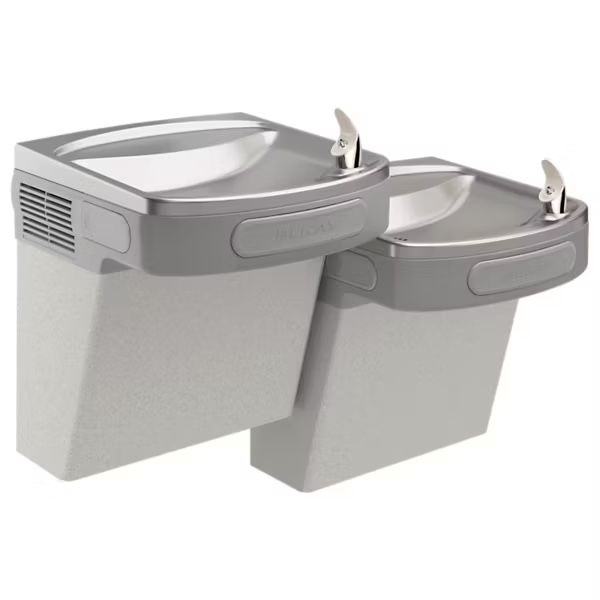 Elkay Wall Mount Bi Level Double Indoor Drinking Fountain