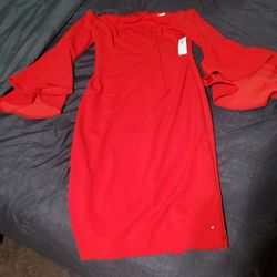 New  PremierAmour Red Dress