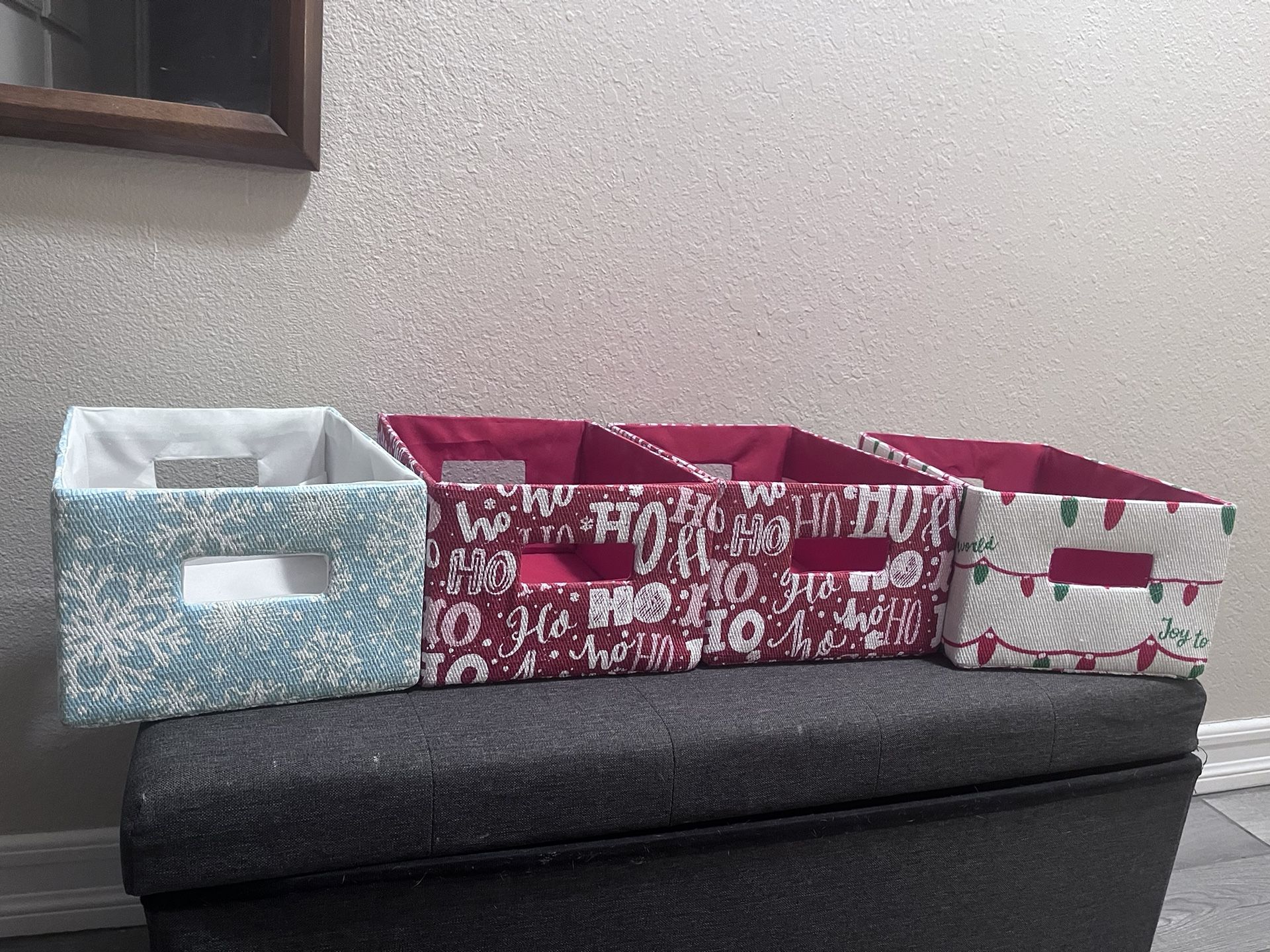 Christmas Decorative And Gift Baskets: $8 Per Basket $30 For All