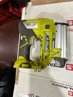 Used ryobi 23g pin nailer tool only $90 (Financing available)