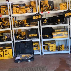 New tools, in good condition.  Prices vary, ranging from $90 to   $349. dollars.  There is a one month warranty , the money is not returned, only cred