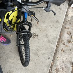 Kid Bike And Helmet