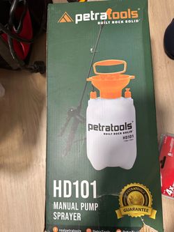 PetraTools HD101 Manual Pump Sprayer 1-Gallon