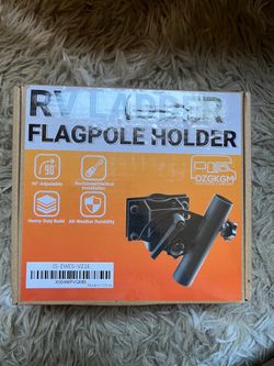 RV LADDER FLAGPOLE HOLDER
