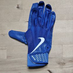 Nike Alpha Edge Batting Gloves Men's Large Game Royal/White