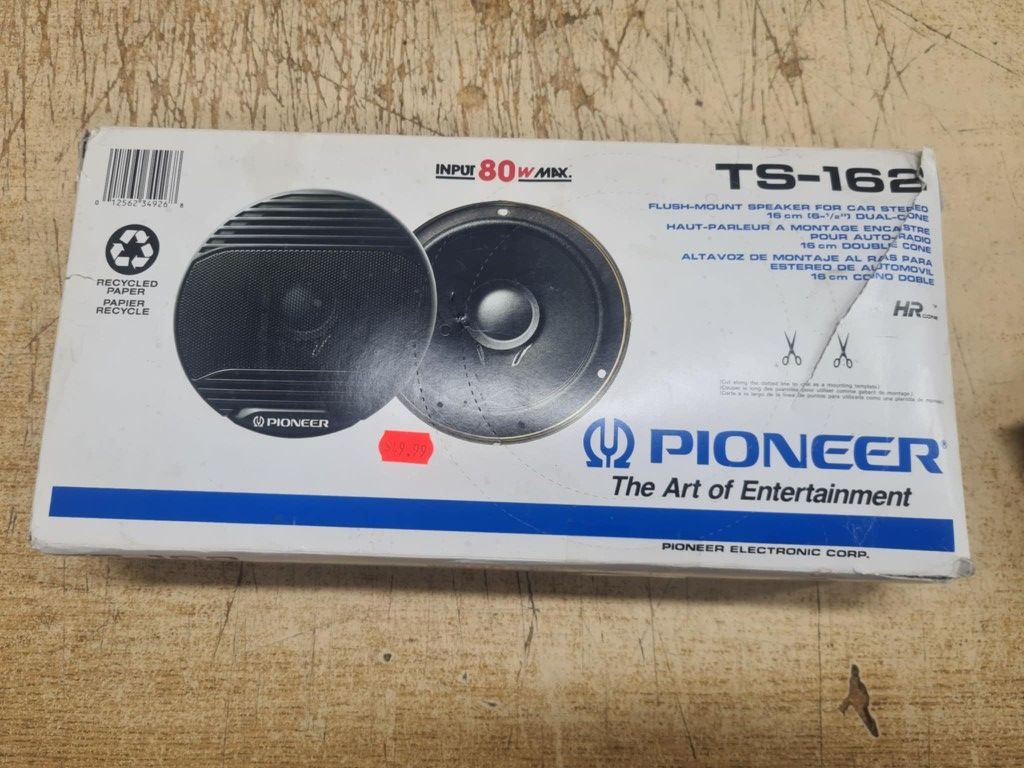 Pioneer TS-162 Flush-Mount Speaker For Car Stereo