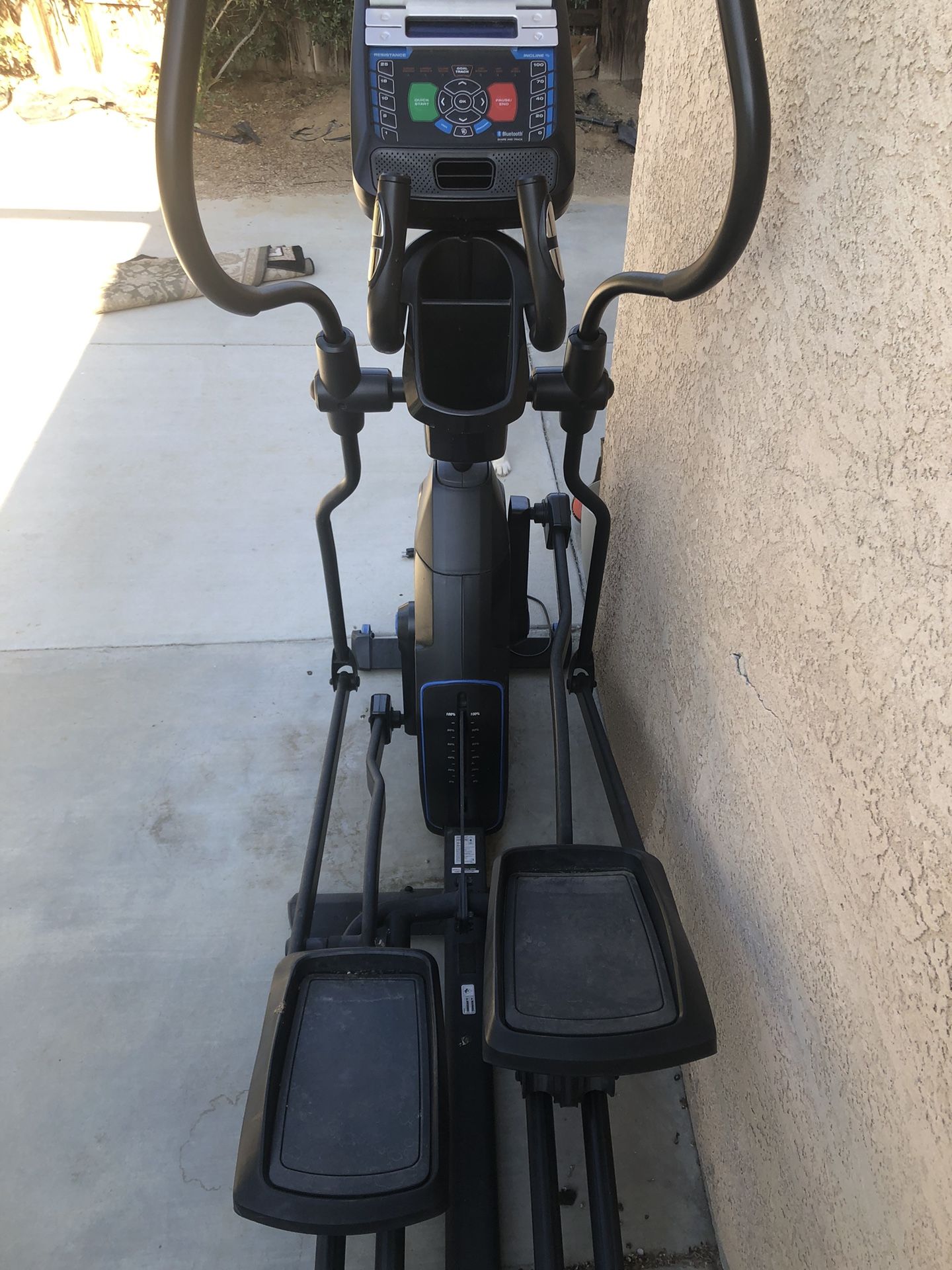 Exercise Bike - Nautius -E616 Precision Path—has Wheels In Front Easily moved !!In Good Working Condition