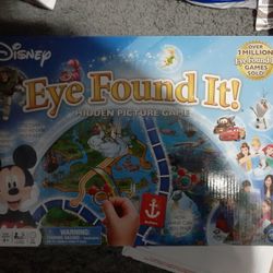 Disney Eye Found It Board Game