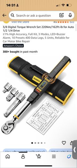 Brand New SOARFLY Digital Torque Wrench Set
