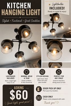 Kitchen ceiling light